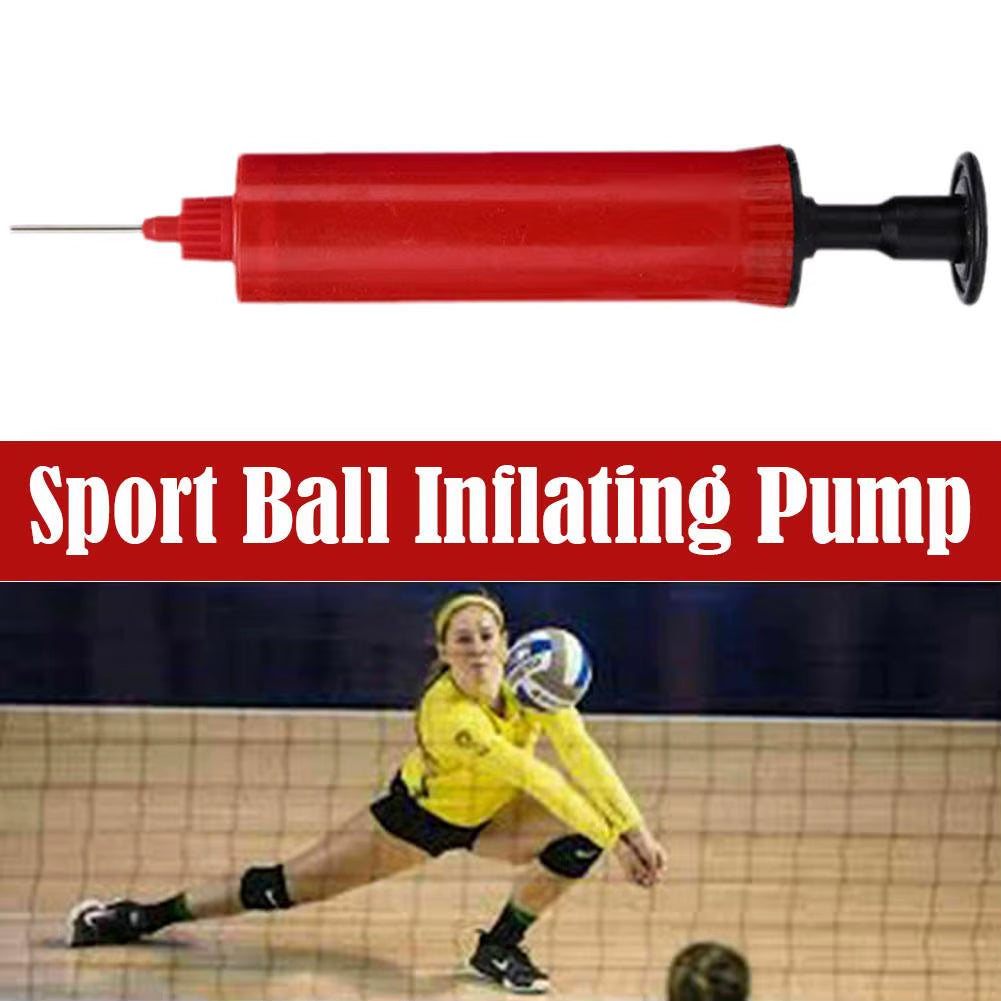 Portable Sports Ball Pump Mini Hand Air Pump Inflator Outdoor Sport Football Soccer Basketball Ball Inflating Portable Pump Tool