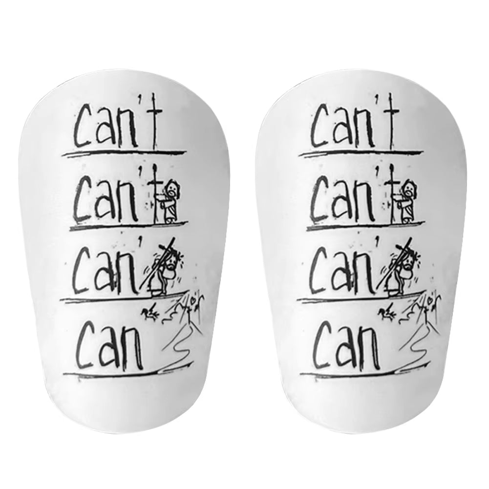 Mini Shin Pads Wear-Resistant Shock Absorbing Soccer Leg Protector Football Training Shin Guards Soccer Training Shank Board