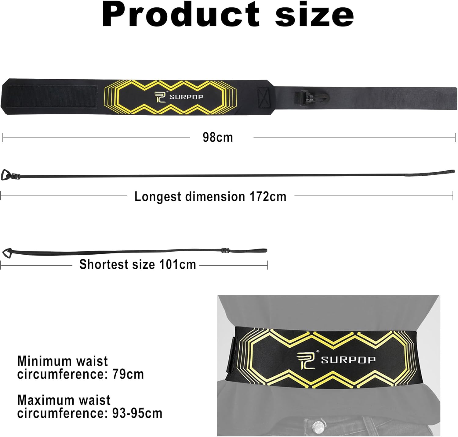 Soccer/Volleyball/Rugby Trainer, Football Kick Throw Solo Practice Training Aid Control Skills Adjustable Waist Belt for Kids Adults