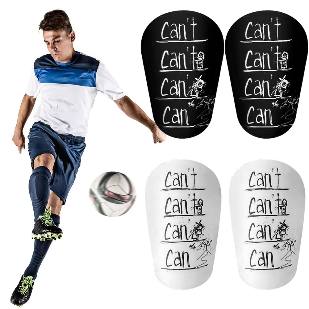 Mini Shin Pads Wear-Resistant Shock Absorbing Soccer Leg Protector Football Training Shin Guards Soccer Training Shank Board