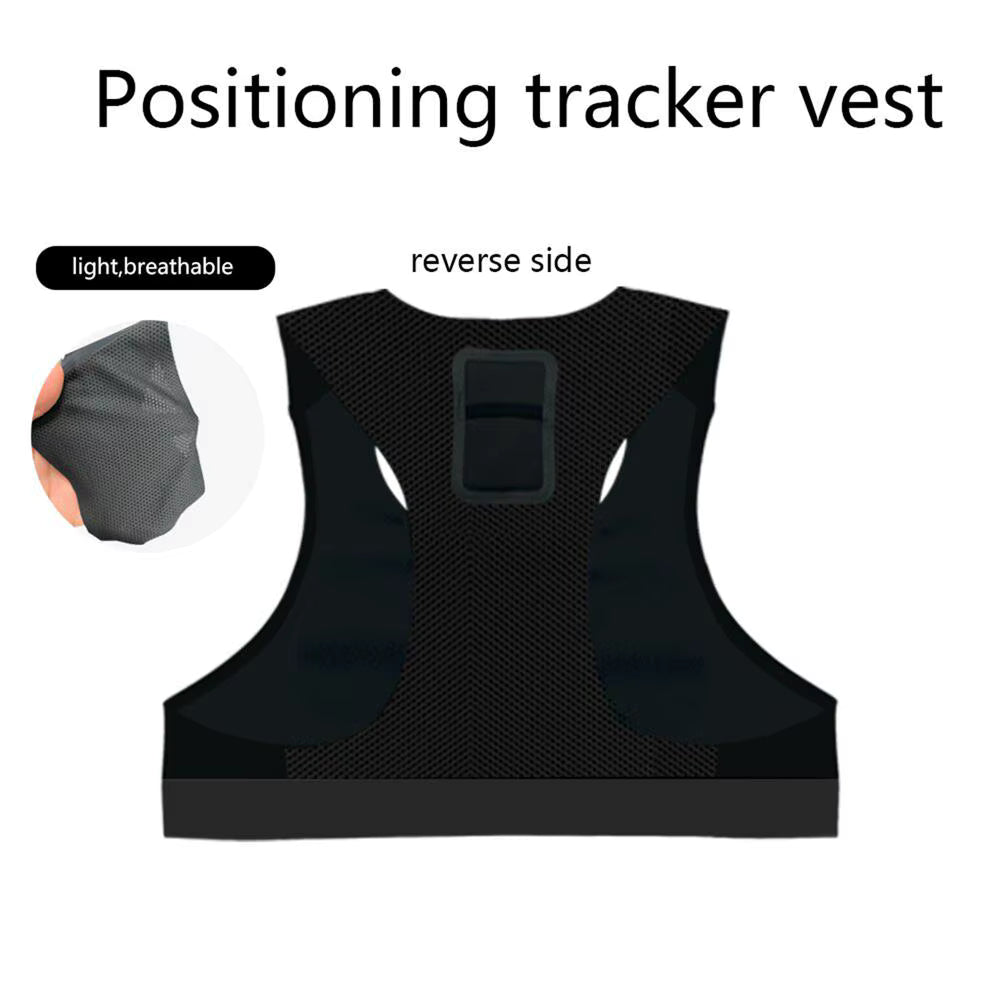 Tracker Vest No Tracker Polyester Sturdy for Soccer Players Workout Equipment Athlete Soccer Training Vest Sports Supplies