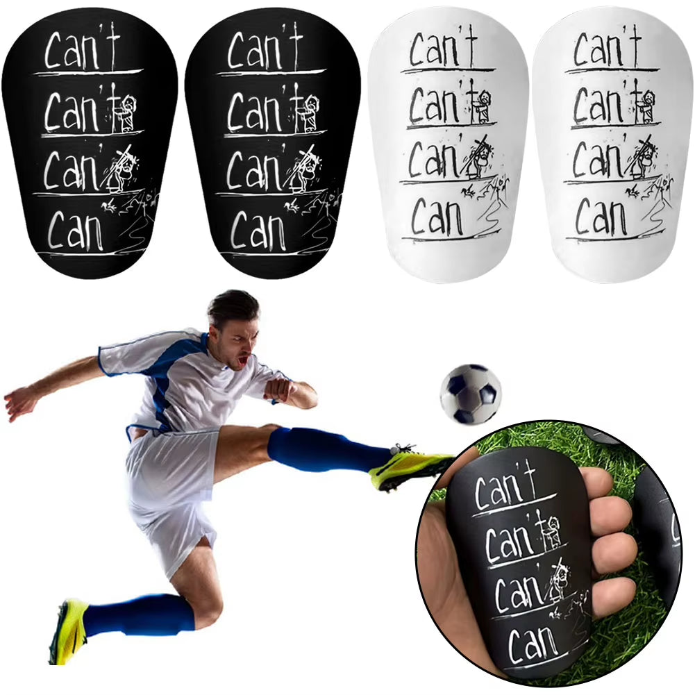 Mini Shin Pads Wear-Resistant Shock Absorbing Soccer Leg Protector Football Training Shin Guards Soccer Training Shank Board