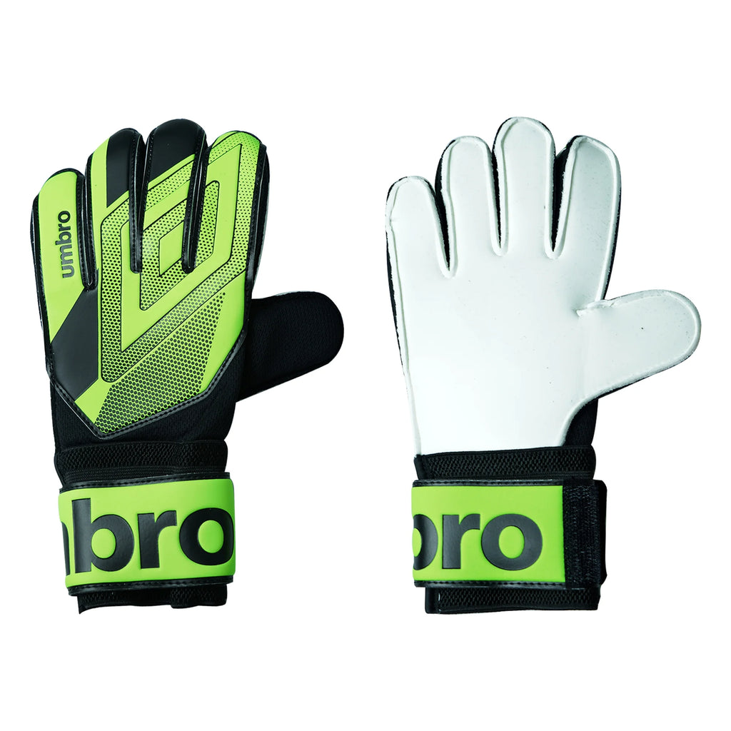 Junior Soccer Goalie Gloves, Green, 1 Pair, for Soccer Training, Medium Size, for Junior
