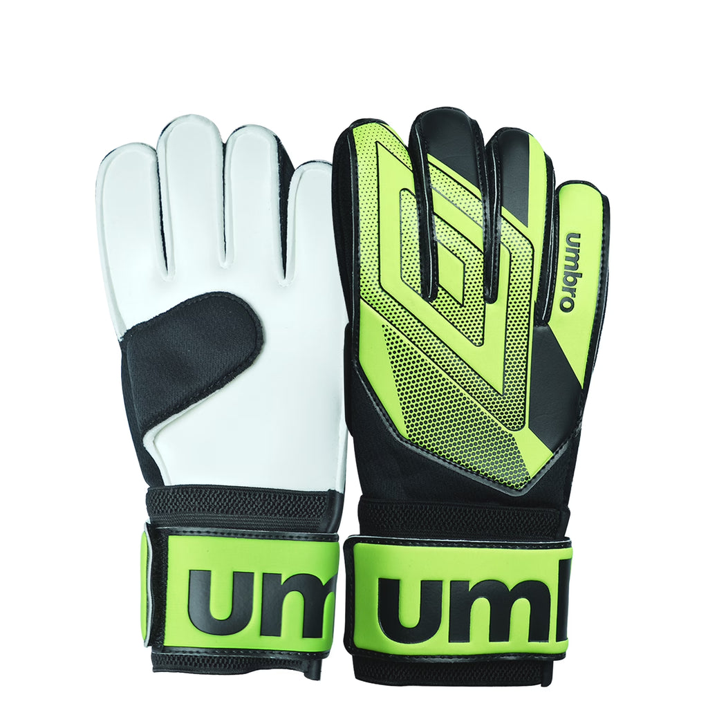 Junior Soccer Goalie Gloves, Green, 1 Pair, for Soccer Training, Medium Size, for Junior